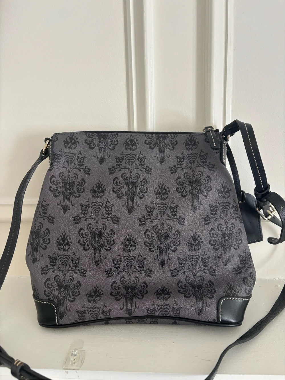 Dooney & Bourke Disney Haunted Mansion Wallpaper Crossbody Bag
